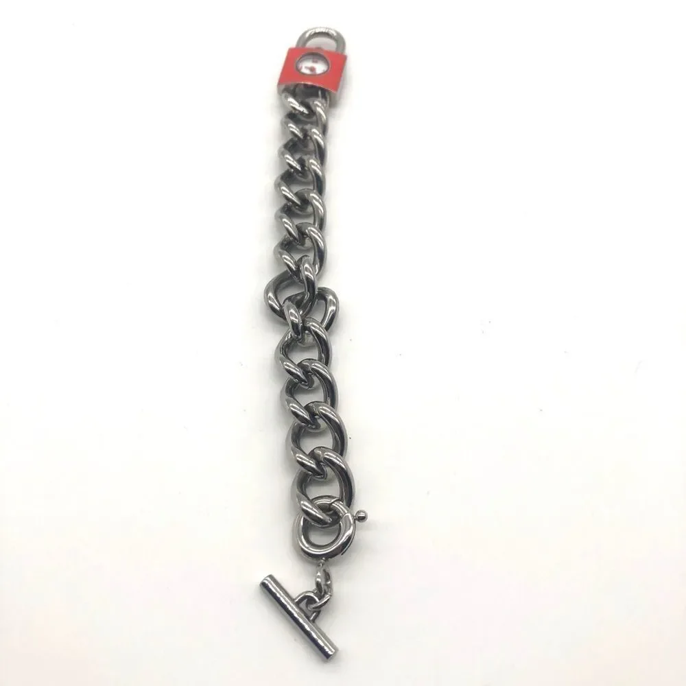 Marc by Marc Jacobs Padlock Watch Charm Bracelet